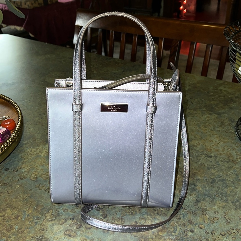 Kate Spade small tote candied flower NWOT